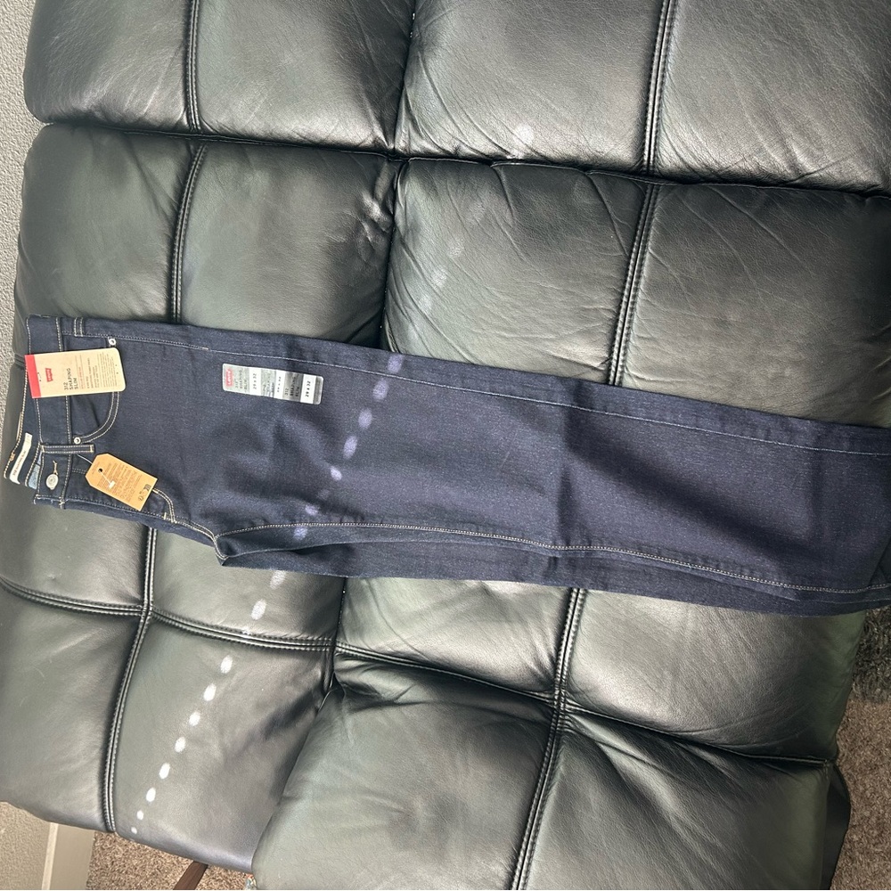 Women’s Levi Brand Dark Blue Jeans